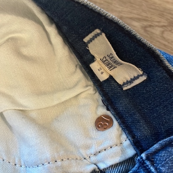 𝅺MADEWELL Skinny Skinny jeans size 24 - Picture 3 of 5